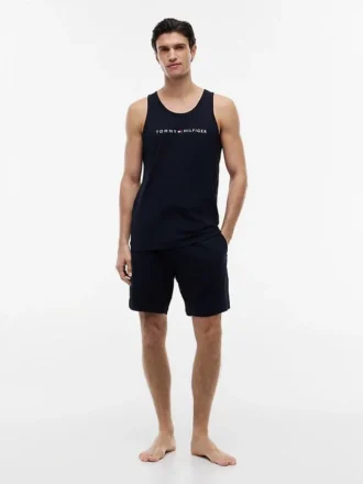 Hilfiger-logo slaapshort
