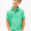 Hilfiger-logo stretchpolo voor kinderen Hilfiger-logo stretchpolo voor kinderen