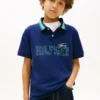 Hilfiger-logo stretchpolo voor kinderen Hilfiger-logo stretchpolo voor kinderen