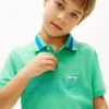 Hilfiger-logo stretchpolo voor kinderen Hilfiger-logo stretchpolo voor kinderen