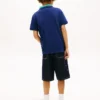Hilfiger-logo stretchpolo voor kinderen Hilfiger-logo stretchpolo voor kinderen