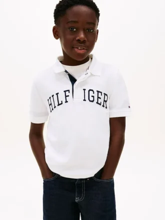 Hilfiger-poloshirt met print voor kinderen