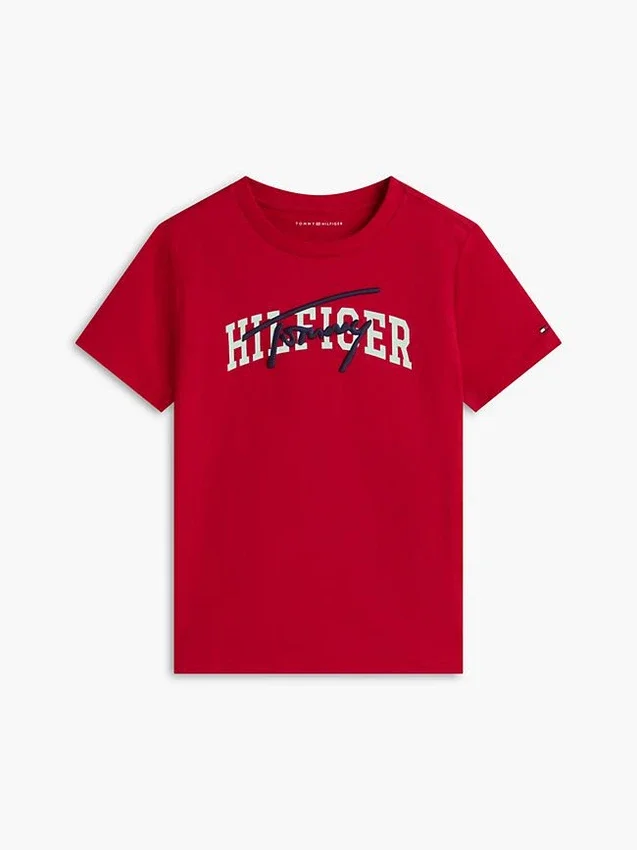 Hilfiger T-shirt met print voor kinderen Hilfiger T-shirt met print voor kinderen