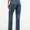 Hoge taille klassieke rechte Jeans Hoge taille klassieke rechte Jeans