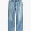 Hoge taille klassieke rechte Jeans Hoge taille klassieke rechte Jeans