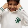 Hoodie met geborduurd monogram voor kinderen Hoodie met geborduurd monogram voor kinderen