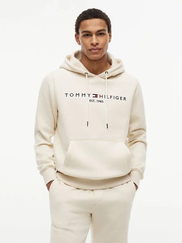 Hoodie met geborduurd Tommy-logo Hoodie met geborduurd Tommy-logo