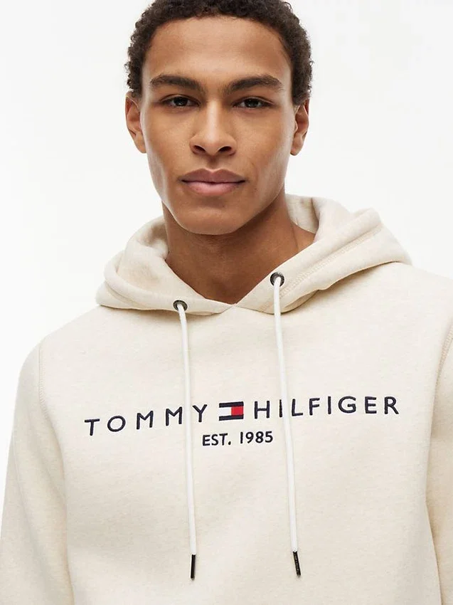 Hoodie met geborduurd Tommy-logo Hoodie met geborduurd Tommy-logo