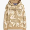 Hoodie met geborstelde binnenkant en tropische print Hoodie met geborstelde binnenkant en tropische print