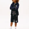 Hoodie met rits en logo voor kinderen Hoodie met rits en logo voor kinderen