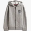 Hoodie met rits en logo voor kinderen Hoodie met rits en logo voor kinderen