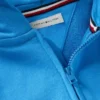 Hoodie met rits en ton-sur-ton vlag voor kinderen