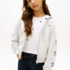 Hoodie met strass-sterlogo voor kinderen