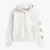 Hoodie met strass-sterlogo voor kinderen