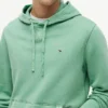 Hoodie van gewassen badstof Hoodie van gewassen badstof