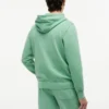Hoodie van gewassen badstof Hoodie van gewassen badstof