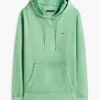 Hoodie van gewassen badstof Hoodie van gewassen badstof