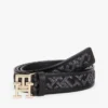 Jacquardriem met monogramgesp Jacquardriem met monogramgesp