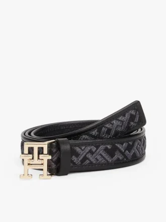 Jacquardriem met monogramgesp