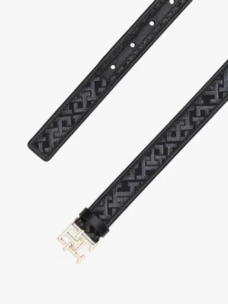 Jacquardriem met monogramgesp