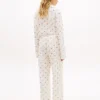 Jersey pyjama-broek met bloemenprint Jersey pyjama-broek met bloemenprint