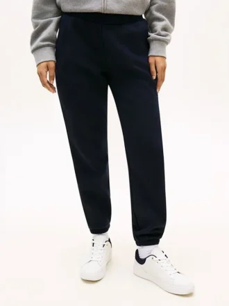Joggingbroek met geborduurd Tommy-logo