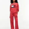 Joggingbroek met rechte pijpen Joggingbroek met rechte pijpen