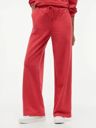 Joggingbroek met rechte pijpen