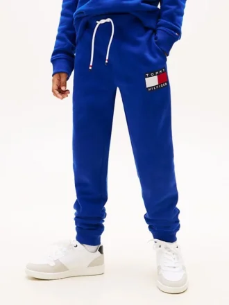 Jongenssweatpant met badgelogo