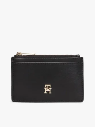 Kaartenhouder met monogramlogo en rits