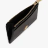 Kaartenhouder met monogramlogo en rits