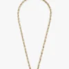 Ketting met kenmerkende gestreepte schakels Ketting met kenmerkende gestreepte schakels