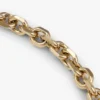 Ketting met kenmerkende gestreepte schakels Ketting met kenmerkende gestreepte schakels