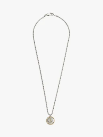 Ketting met nautisch touw- en schakelontwerp Ketting met nautisch touw- en schakelontwerp