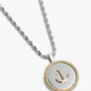 Ketting met nautisch touw- en schakelontwerp Ketting met nautisch touw- en schakelontwerp