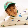 Kinder-sweatshirt met all-over zeilvlaggenprint Kinder-sweatshirt met all-over zeilvlaggenprint
