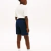 Kinder-sweatshort met Hilfiger-logo en wijde pijpen Kinder-sweatshort met Hilfiger-logo en wijde pijpen