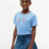 Kinder-T-shirt met pailletten en Hilfiger-logo Kinder-T-shirt met pailletten en Hilfiger-logo