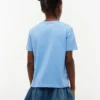 Kinder-T-shirt met pailletten en Hilfiger-logo Kinder-T-shirt met pailletten en Hilfiger-logo