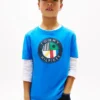 Kinder-T-shirt met zeil-cirkel-logo Kinder-T-shirt met zeil-cirkel-logo
