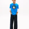 Kinder-T-shirt met zeil-cirkel-logo Kinder-T-shirt met zeil-cirkel-logo