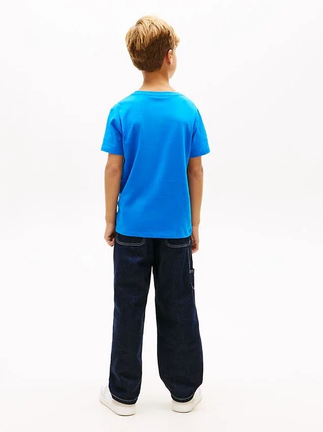 Kinder-T-shirt met zeil-cirkel-logo Kinder-T-shirt met zeil-cirkel-logo