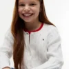 Kindercardigan met kabelpatroon