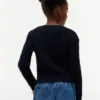 Kindercardigan met kabelpatroon