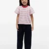 Kinderen gestreept T-shirt Kinderen gestreept T-shirt