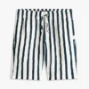 Kinderen’s Relaxed gestreepte linenmix-short