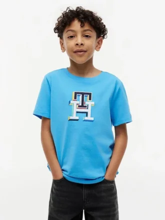 Kinderen’s veelkleurig monogram T-shirt