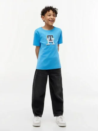 Kinderen’s veelkleurig monogram T-shirt