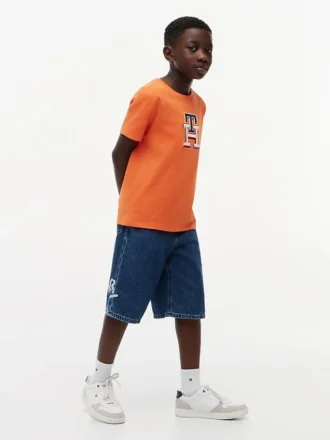 Kinderen’s veelkleurig monogram T-shirt