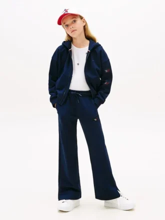Kinderjoggingbroek met strass-sterlogo